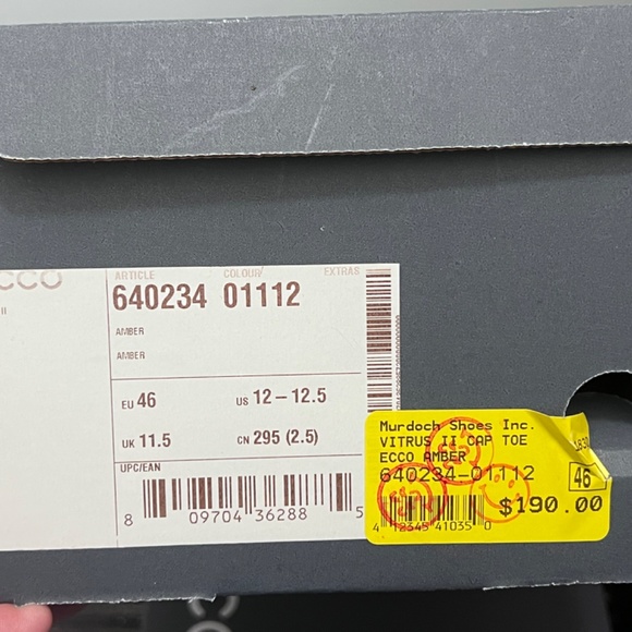 Size 12 Ecco Dress Shoes main image 5